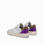 Crime London Witte Sneakers met Animalier Hiel White Dames - Thumbnail 3