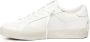 Crime London Witte Leren Sneakers met Bandzool White Heren - Thumbnail 2