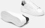 Crime London Witte Sneakers met Glitter Hak White Dames - Thumbnail 4