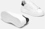 Crime London Witte Sneakers met Glitter Hak White Dames - Thumbnail 9