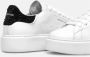 Crime London Witte Sneakers met Glitter Hak White Dames - Thumbnail 5