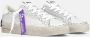 Crime London Witte Sneakers met Strass White Dames - Thumbnail 3