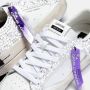 Crime London Witte Sneakers met Strass White Dames - Thumbnail 8