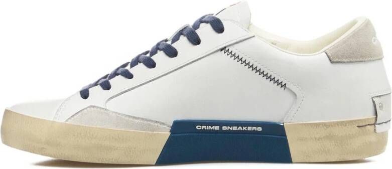 Crime London Witte Sneakers voor Heren White Heren