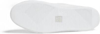 Crime London Zwarte leren sneakers met 4 cm hak White Heren