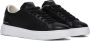Crime London Zwarte Leren Veterschoenen met Rubberen Zool Black Heren - Thumbnail 9