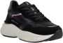 Crime London Zwarte Veterschoenen met Rubberen Zool Black Dames - Thumbnail 7