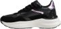 Crime London Zwarte Veterschoenen met Rubberen Zool Black Dames - Thumbnail 8