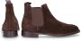 Crockett & Jones Bruine Chelsea Boots in Budapest Stijl Bruin Heren - Thumbnail 2