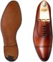 Crockett & Jones Kastanje Leren Schoenen Brown Heren - Thumbnail 2