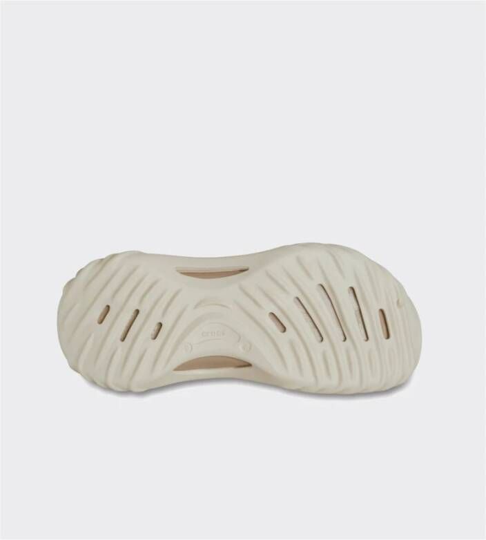 Crocs Beige Golf Slide Sandalen