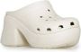Crocs Beige Siren Chain Slides Instappers Synthetisch Beige Dames - Thumbnail 7