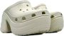 Crocs Beige Siren Chain Slides Instappers Synthetisch Beige Dames - Thumbnail 12