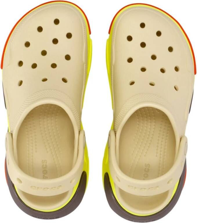 Crocs Bubble Crush Klomp Stijlvol Ontwerp Multicolor Dames