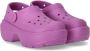 Crocs Bubble Stomp Klomp Pink Dames - Thumbnail 3