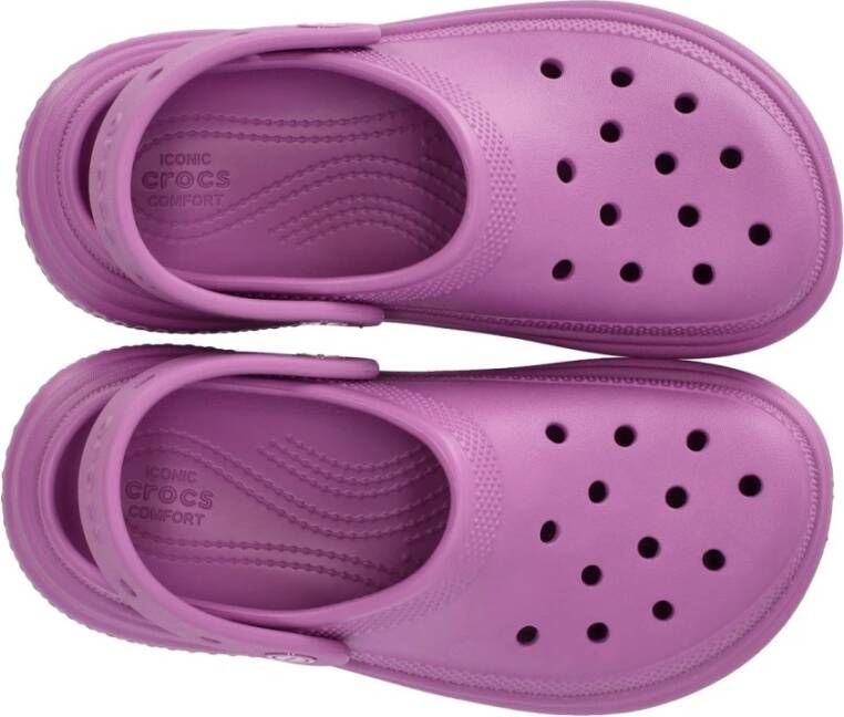 Crocs Bubble Stomp Klomp Pink Dames