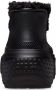 Crocs Zwarte enkellaarsjes met faux-fur voering Black - Thumbnail 13