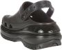 Crocs Zwarte Geperforeerde Slingback Sandalen Black Dames - Thumbnail 21