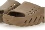 Crocs Groene Slide Heren Slippers Lichtgewicht Green Heren - Thumbnail 10