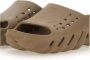 Crocs Lichtgewicht Waterbestendige Slide Bruin Heren - Thumbnail 10