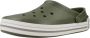 Crocs Off Court Logo Clog 209651-309 nen Groen Slippers - Thumbnail 5