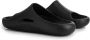 Crocs Mellow Recovery Slide Sandalen maat M10 W12 zwart grijs - Thumbnail 8