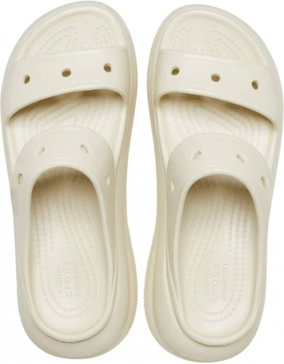 Crocs Dynamische Sandaal Beige Dames