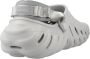 Crocs Witte Echo Clog Sandalen White Heren - Thumbnail 5