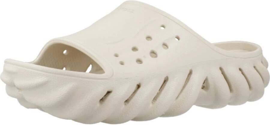 Crocs Echo Slide Sandalen Beige Heren