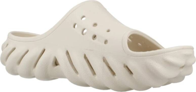 Crocs Echo Slide Sandalen Beige Heren