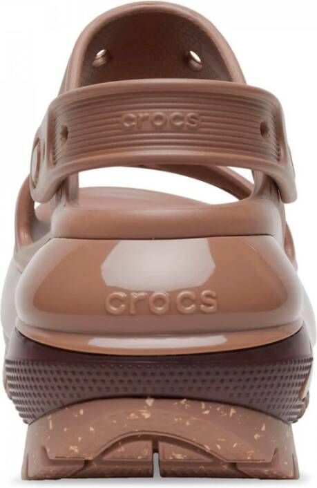 Crocs Flat Sandals Brown Dames