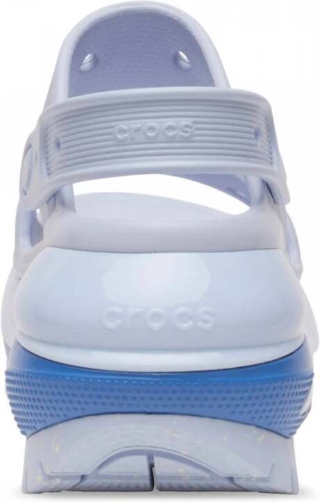 Crocs Flat Sandals Blue Dames