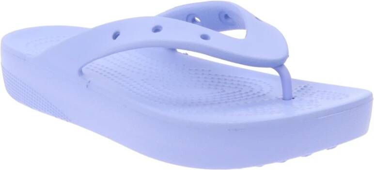 Crocs Flat Sandals Paars Dames