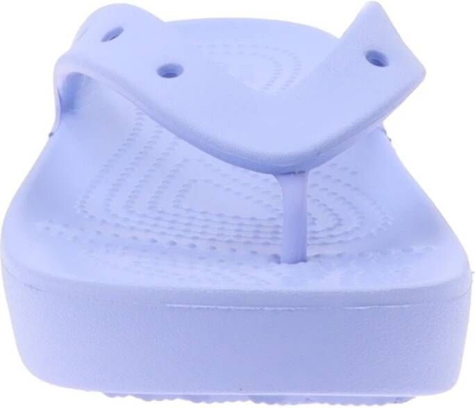 Crocs Flat Sandals Paars Dames