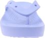 Crocs Classic Platform Slippers Blauw Vrouw - Thumbnail 5