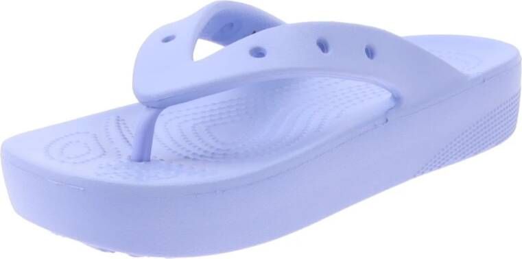 Crocs Flat Sandals Paars Dames