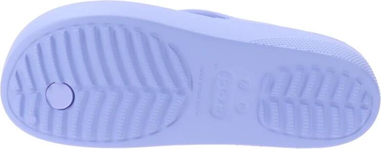 Crocs Flat Sandals Paars Dames