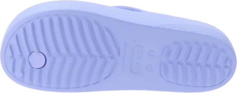 Crocs Flat Sandals Paars Dames