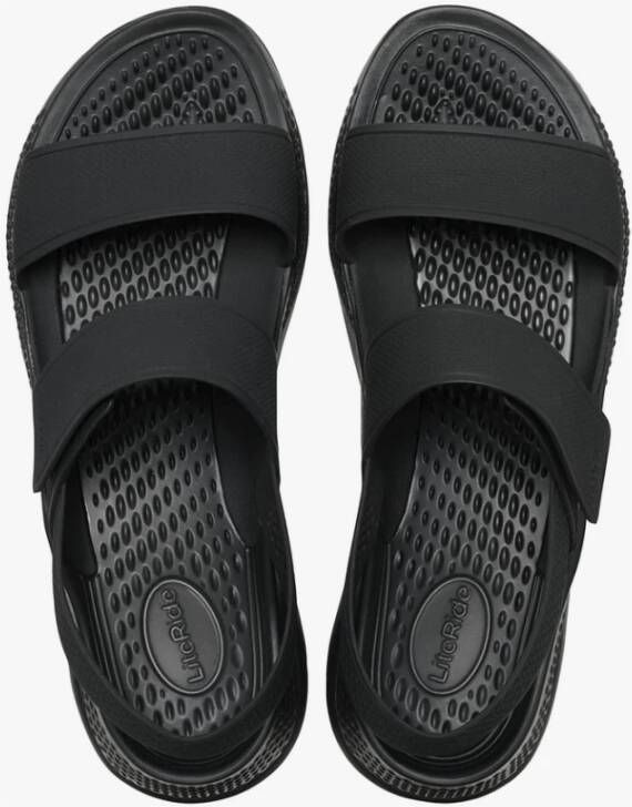 Crocs Flat Sandals Zwart Dames