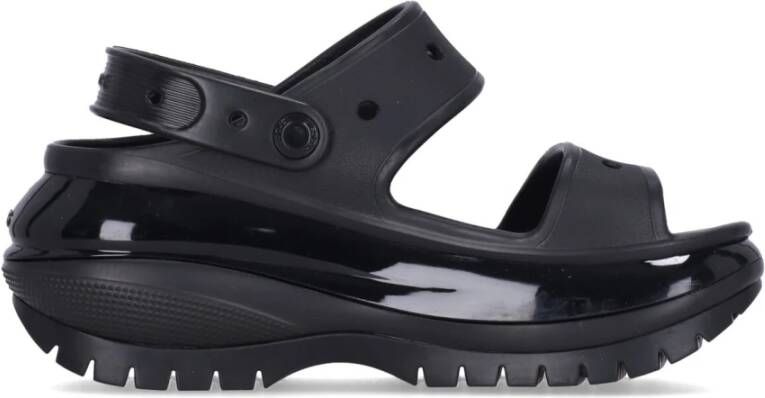 Crocs Flat Sandals Zwart Dames