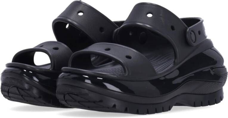 Crocs Flat Sandals Zwart Dames