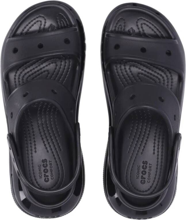 Crocs Flat Sandals Zwart Dames