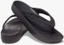 Crocs Vrouwenslippers Classic Platform Flip Black Dames - Thumbnail 4