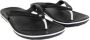 Crocs Sportieve Gestreepte Flip Sandaal met Logo Versiering Black - Thumbnail 9