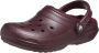 Crocs Gevoerde klomp met zachte voering en hielband Red Heren - Thumbnail 5