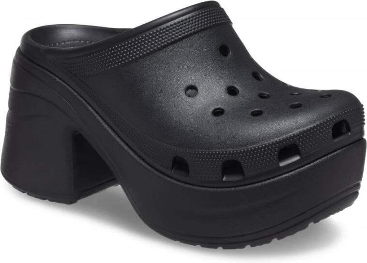 Crocs Heeled Mules Black Dames