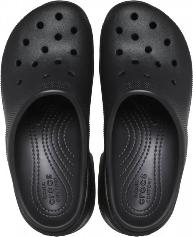 Crocs Heeled Mules Black Dames