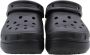 Crocs Klassieke Platform Gevoerde Klompen voor Dames Black Dames - Thumbnail 13