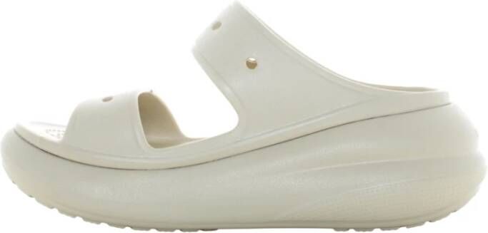 Crocs Klassieke Crush Sandaal voor vrouwen White Dames