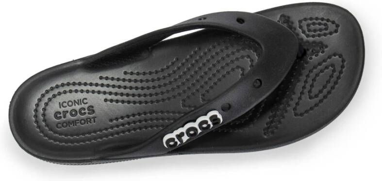 Crocs Klassieke Plateau Sandalen Black Dames